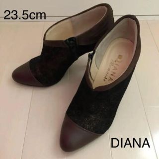 ダイアナ(DIANA)の♦︎DIANA ブーティー ♦︎ 美品 23.5cm(ブーティ)