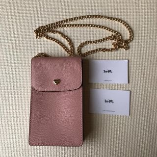 コーチ(COACH)のぶぶ花様専用・コーチ新品スマホショルダー(ショルダーバッグ)