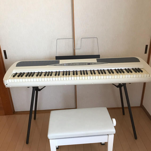 KORG(コルグ)のKORG sp280電子ピアノホワイト 楽器の鍵盤楽器(電子ピアノ)の商品写真