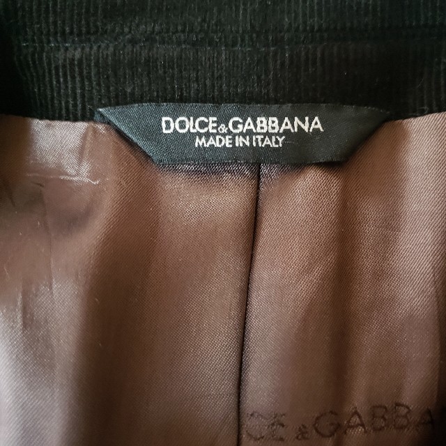 DOLCE&GABBANA(ドルチェアンドガッバーナ)のコーデュロイ　セットアップ　DOLCE&GABBANA　ドルチェ&ガッバーナ メンズのスーツ(セットアップ)の商品写真