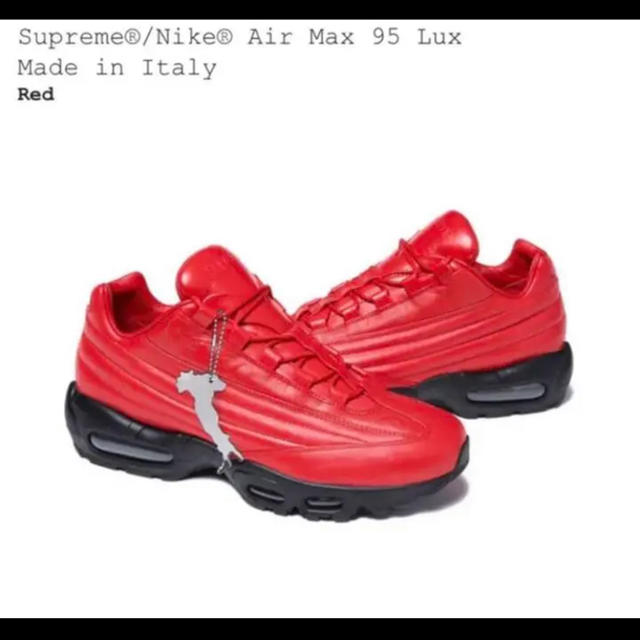 感謝の声続々! max air supreme - Supreme 95 エアマックス
