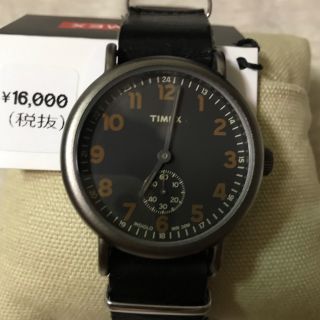 タイメックス(TIMEX)のTIMEX/ウィークエンダービンテージスモールセコンドフリーブラック×ブラック(腕時計(アナログ))