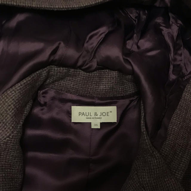 PAUL & JOE(ポールアンドジョー)の【美品】PAUL & JOE  ウールコート　 レディースのジャケット/アウター(ダッフルコート)の商品写真