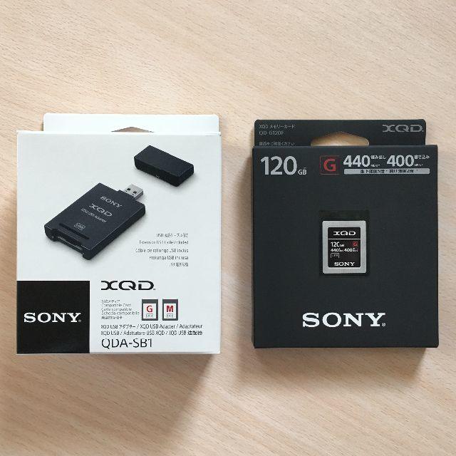 ソニー XQD 120GB u0026 XQDカードリーダーのサムネイル