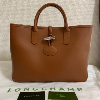 ロンシャン(LONGCHAMP)のLONGCHAMP ロンシャン ロゾ キャラメル(トートバッグ)