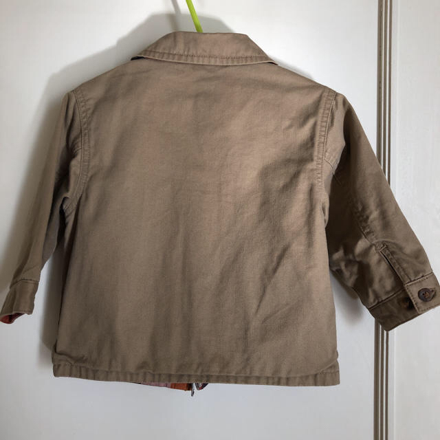 リバーシブル　ジャケット キッズ/ベビー/マタニティのベビー服(~85cm)(ジャケット/コート)の商品写真