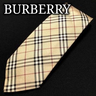 バーバリー(BURBERRY)のひじり様専用 バーバリー ノバチェック ベージュ ネクタイ A101-F03(ネクタイ)