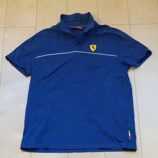 フェラーリ(Ferrari)のFerrari 中古ポロシャツ（古着・送料込・スクーデリアフェラーリ）Sサイズ(ポロシャツ)