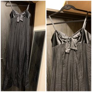 ビーシービージーマックスアズリア(BCBGMAXAZRIA)のBCBG MAXAZRIA シルク ワンピース ドレス(ロングワンピース/マキシワンピース)