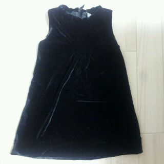 ザラキッズ(ZARA KIDS)のZara☆ベロア110cm(ワンピース)