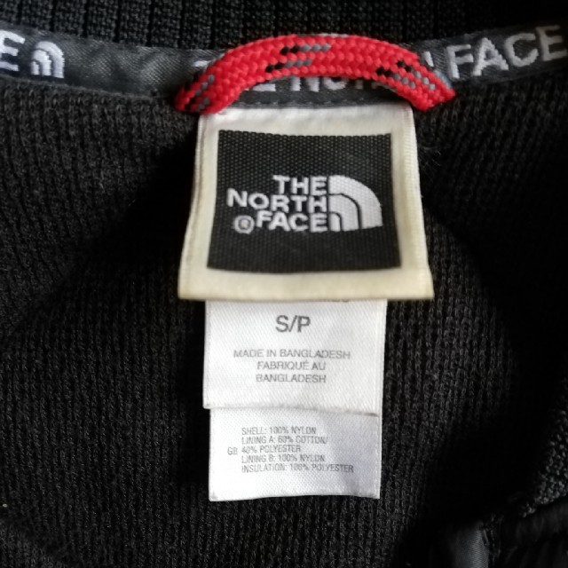 THE NORTH FACE(ザノースフェイス)のノースフェイス　MA-1タイプジャケット　古着　US 企画　Sサイズ　ブラック黒 メンズのジャケット/アウター(ミリタリージャケット)の商品写真
