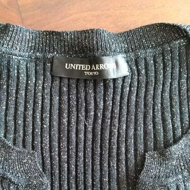 UNITED ARROWS(ユナイテッドアローズ)のユナイテッドアローズ ウール混カットソー レディースのトップス(ニット/セーター)の商品写真