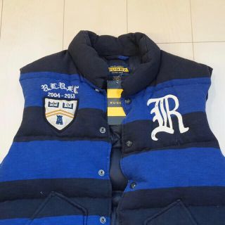 POLO RUGBY   POLOラルフローレン ダウンベストタグ付き古着・送料