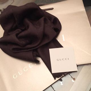 グッチ(Gucci)の未使用❤️人気⭐️モノグラムGG柄⭐️(ストール/パシュミナ)