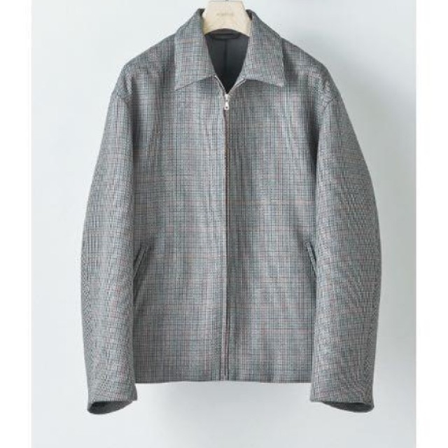 COMOLI(コモリ)のAURALEE double face check blouson 18aw メンズのジャケット/アウター(ブルゾン)の商品写真