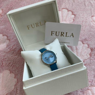 フルラ(Furla)のFURLA 時計　ブルー　値下げしました(腕時計)