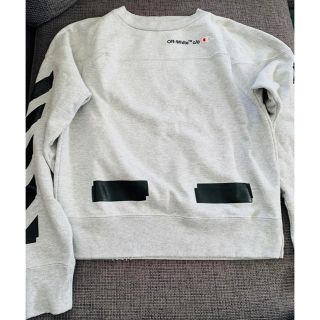 オフホワイト(OFF-WHITE)のoff-white オフホワイト　チャンピオン　コラボトレーナー(スウェット)