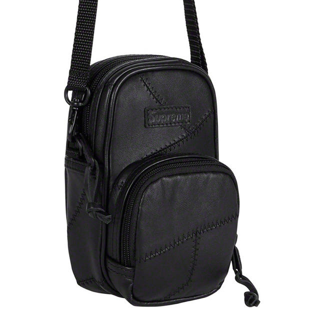 メンズSupreme Patchwork Leather Shoulder Bag