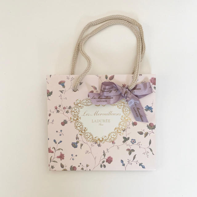 LADUREE(ラデュレ)のLADUREEリボン付きショッパー レディースのバッグ(ショップ袋)の商品写真