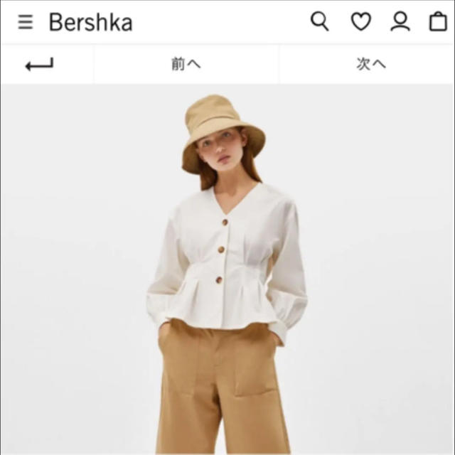 Bershka(ベルシュカ)のブラウス レディースのトップス(シャツ/ブラウス(長袖/七分))の商品写真