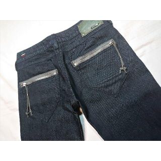 ディーゼル(DIESEL)のディーゼル★クラッシュ＆マウジー★濃紺ストレッチジーンズ★1048B＆1223C(デニム/ジーンズ)