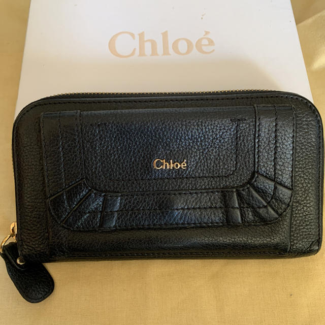 CHLOE パラティラウンド長財布