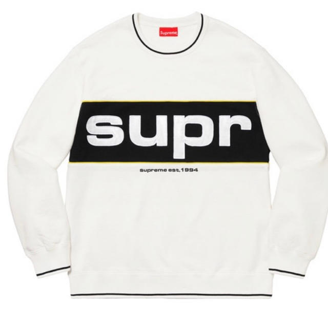 Supreme(シュプリーム)のsupreme Piping Crewneck Sサイズ メンズのトップス(スウェット)の商品写真