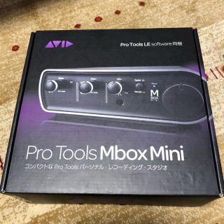 【ジャンク品】AVID ProTools MboxMini(オーディオインターフェイス)