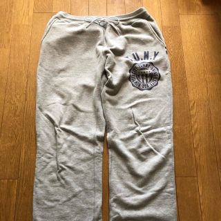 トミーヒルフィガー(TOMMY HILFIGER)のTOMMY NYC 高品質素材 スウェット パンツ グレー美品(スウェット)