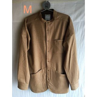 セール！　Neo WOOL SHIRT キャメル　M ネオウールシャツ(登山用品)