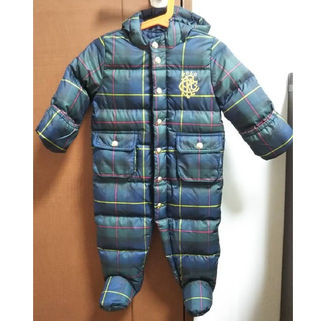 POLO RALPH LAUREN(ポロラルフローレン)のラルフローレン ダウン ジャンプスーツ キッズ/ベビー/マタニティのベビー服(~85cm)(ジャケット/コート)の商品写真