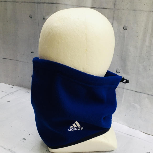 adidas(アディダス)の新品　アディダス　adidas フリース　ネックウォーマー　青 メンズのファッション小物(ネックウォーマー)の商品写真