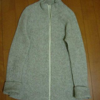 PRISTINEヤクマーブルブルゾン/オーガニックコットン(ブルゾン)