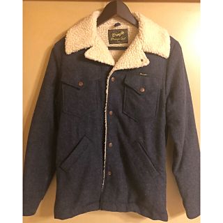 ロンハーマン ラングラー 別注コラボ ランチコート wrangler ネイビー