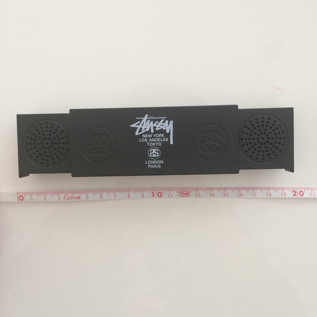 STUSSY(ステューシー)のstussy☆ミニスピーカー スマホ/家電/カメラのオーディオ機器(スピーカー)の商品写真