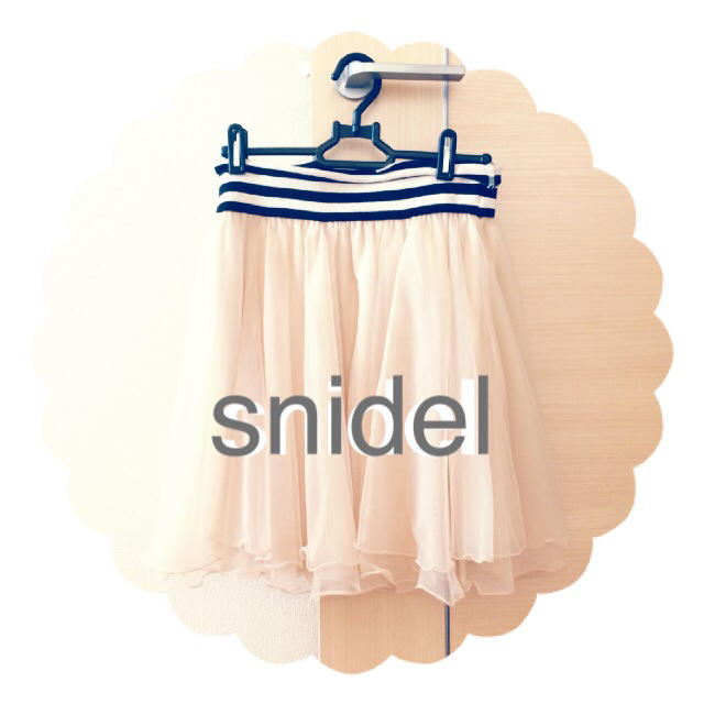 SNIDEL(スナイデル)のsnidel#チュールスカート レディースのスカート(ミニスカート)の商品写真