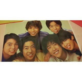 アラシ(嵐)の嵐 Jr.時代 ビッグピンナップ(アイドルグッズ)