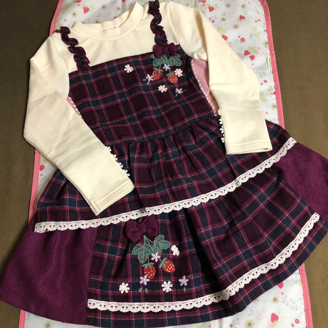 Souris(スーリー)の☆ゆう様専用です☆  未使用  souris  セット  110 キッズ/ベビー/マタニティのキッズ服女の子用(90cm~)(その他)の商品写真