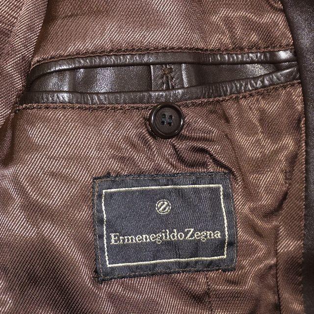 Ermenegildo Zegna(エルメネジルドゼニア)のエルメデジルドゼニア　アウター メンズのジャケット/アウター(レザージャケット)の商品写真