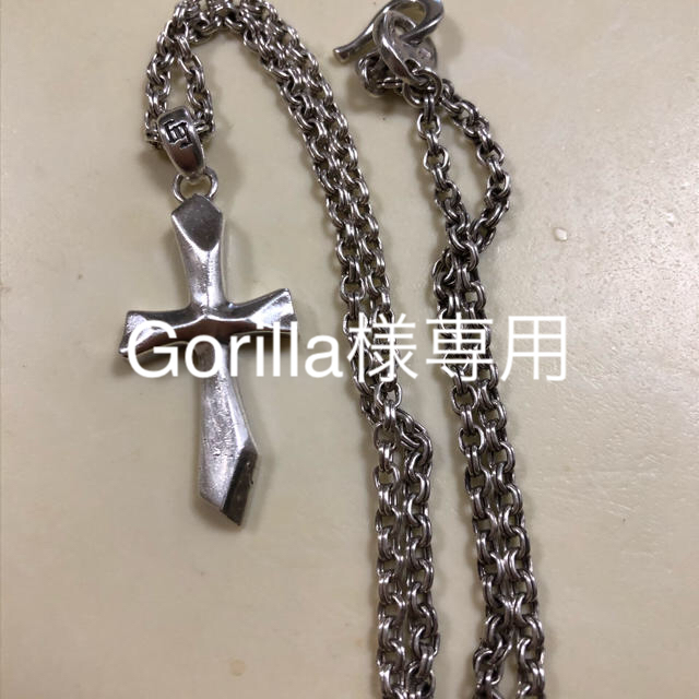 GARNI(ガルニ)のガルニのクロスネックレス　男女共用可 メンズのアクセサリー(ネックレス)の商品写真