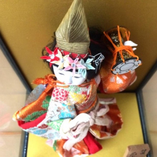 日本人形 童人形 踊り子 舞踊人形 雛人形 日本文化 レトロの通販 by azukip shop｜ラクマ