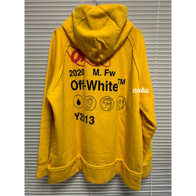 OFF-WHITE - 新品【 OFF-WHITE 】 INDUSTRIAL Y013 HOODIE L