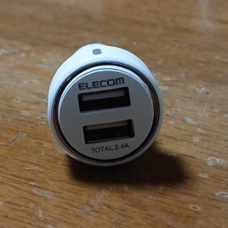 エレコム(ELECOM)のエレコム カーチャージャー 車載充電器 カー用品 急速充電(車内アクセサリ)