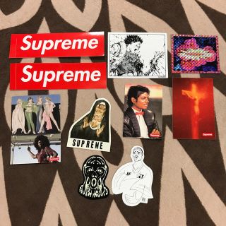 シュプリーム(Supreme)のsupreme  ステッカー　10枚セット(ステッカー)