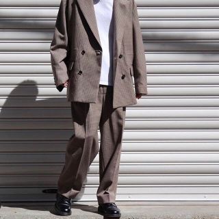 コモリ(COMOLI)の本日限定価格  YOKE  WOOL 1TUCK WIDE TROUSERS(スラックス)