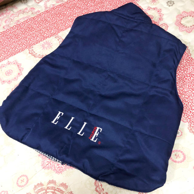 ELLE(エル)のELLE  ベストジャケット☆リバーシブル90㎝ キッズ/ベビー/マタニティのキッズ服男の子用(90cm~)(その他)の商品写真