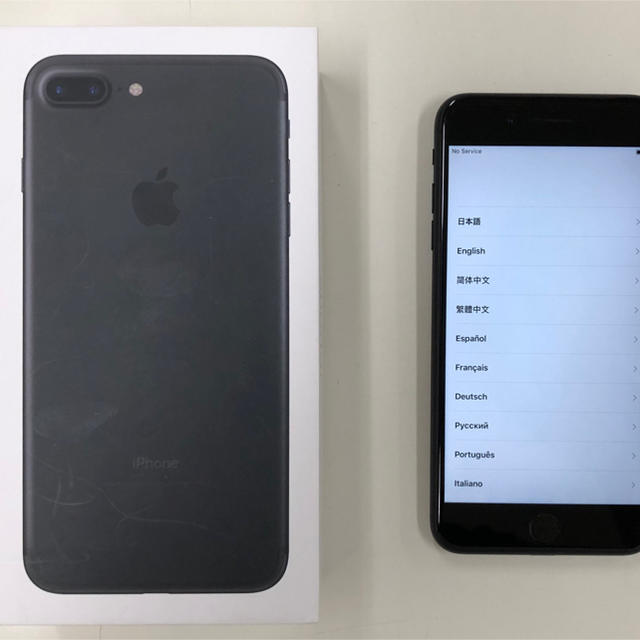 iPhone 7 Plus 32GB docomo Blackスマートフォン/携帯電話