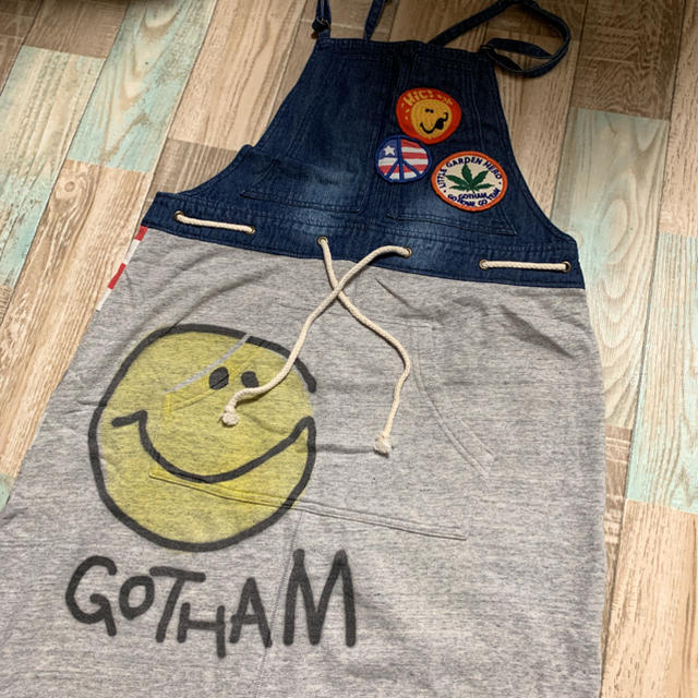 GOTHAM(ゴッサム)のゴッサム・サロペットスカート・ママサイズ キッズ/ベビー/マタニティのキッズ服女の子用(90cm~)(スカート)の商品写真