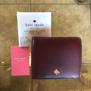 ケイトスペードニューヨーク(kate spade new york)のセール中！ケイト折財布/チェリーウッド(財布)