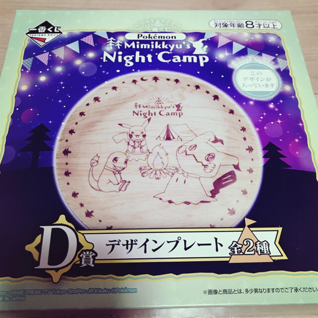 BANPRESTO(バンプレスト)の【一番くじ】ポケモン ナイトキャンプ  D賞 インテリア/住まい/日用品のキッチン/食器(食器)の商品写真